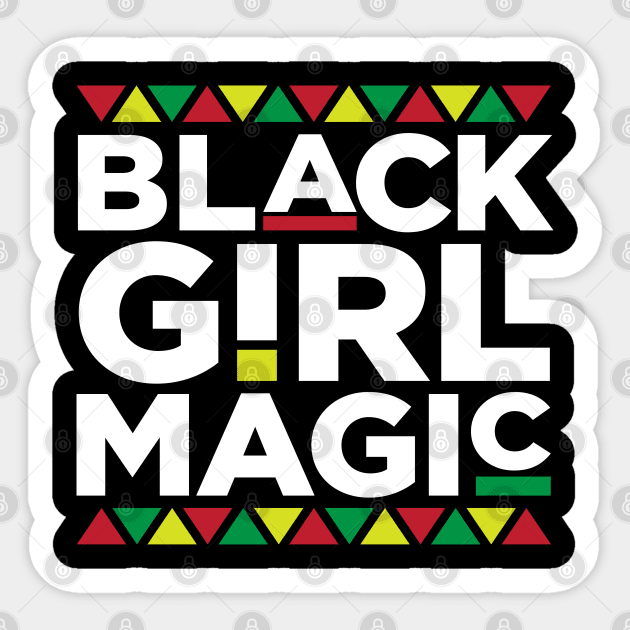 Black Girl Magic, Black Woman, Black Women, African American, Black Lives Matter, Black Pride Sticker by UrbanLifeApparel